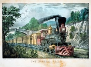 El Tren Expreso, EE.UU., 1870