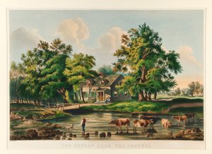 El regreso del pasto de Currier and Ives