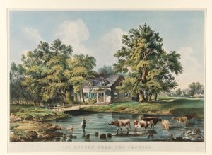 El regreso del pasto de Currier and Ives
