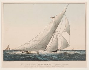 El Scotch Cutter Madge, Capitán Duncan de Currier and Ives
