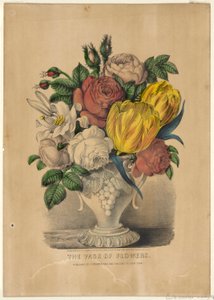 El jarrón de flores