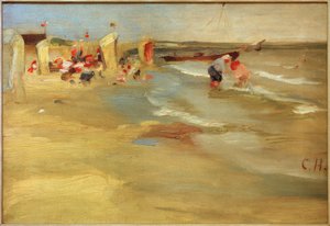 En la playa de Binz en Rügen