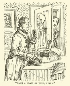 Ilustración para El Pequeño Sr. Bouncer y su Amigo Verdant Green de Cuthbert Bradley