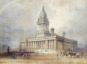 Diseño para el Ayuntamiento de Leeds