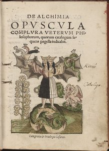 De Alchimia opvscvla complvra vetervm philosophorum, 1550 de Cyriacus Jacob