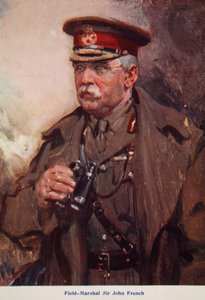 El mariscal de campo Sir John French, ilustración de 