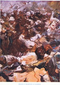 La carga de los lanceros en Kandahar de Cyrus Cuneo