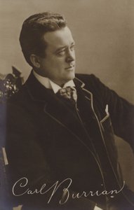 Carl Burrian, tenor operático checo (1870-1924) de Czech Photographer