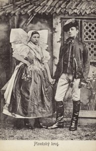 Traje tradicional de Plzensky de Czech Photographer