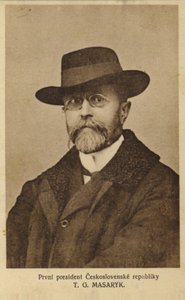 Tomas Garrigue Masaryk de Czech Photographer