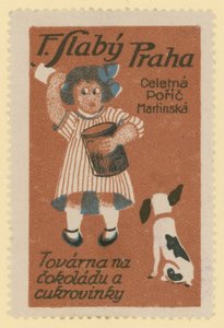Fábrica de chocolate y confitería de F Slaby, Praga de Czech School