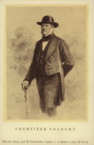 František Palacký (1798-1876), historiador y político checo de Czech School