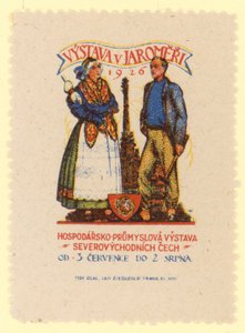 Exposición Económica e Industrial del Noreste de Bohemia, Jaromer, Checoslovaquia, 1926 de Czech School