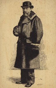 Retrato de Bedrich Smetana de Czech School