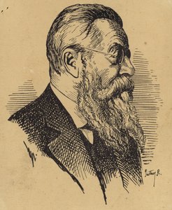 Retrato de Otakar Sevcik de Czech School