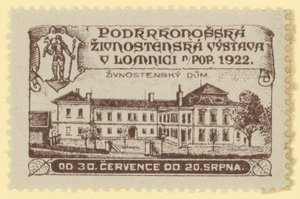 Exposición comercial, Lomnica, Checoslovaquia, 1922 de Czech School