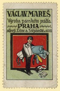 Vaclav Mares, fabricantes de ropa masculina, Praga de Czech School