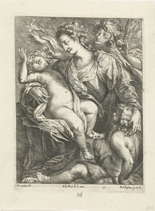 María con Cristo y Juan de D. Claessens