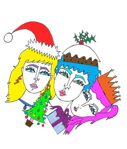 Navidad, 2018 (rotulador sobre papel)