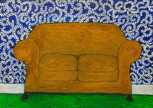 Sofá acogedor para el salón