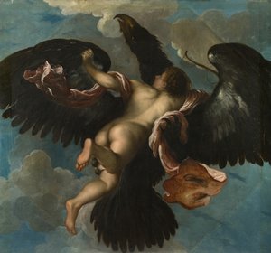 El rapto de Ganimedes, ca. 1575