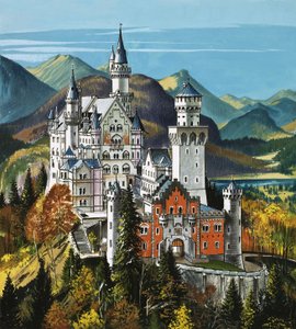 Castillo de Neuschwanstein de Dan Escott