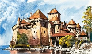 Castillo de Chillon de Dan Escott