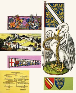 El cisne de los De Bohun (escudo de armas) de Dan Escott