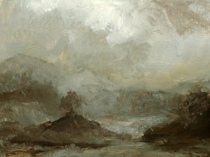 Un roble en una colina de Dan Hobday