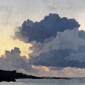 Puesta de sol en Porthmeor de Dan Hobday