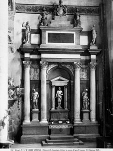 Altar arquitectónico en honor a Iano Fregoso, c.1565 de Danese Cattaneo
