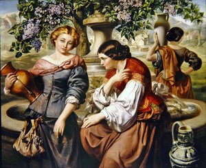 Los chismes del pueblo de Daniel Maclise