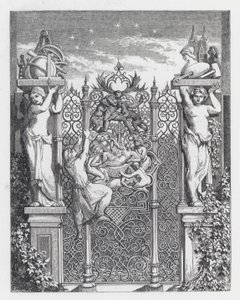 Ilustración para el poema La Princesa de Tennyson de Daniel (after) Maclise