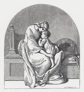 Ilustración para el poema de Tennyson, La Princesa