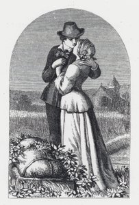Ilustración para el poema de Tennyson, La Princesa de Daniel (after) Maclise