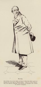 Johann Wolfgang von Goethe, poeta y dramaturgo alemán