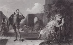 Malvolio, Noche de Reyes de Daniel (after) Maclise