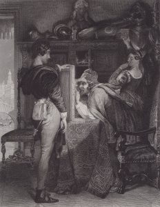 Salvator Rosa de Daniel (after) Maclise