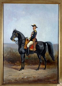 Retrato ecuestre del General Georges Boulanger de Daniel Alexander Williamson