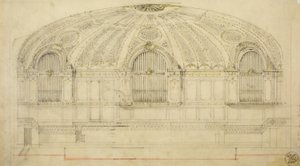 Orchestra Hall, Chicago, Illinois, sección