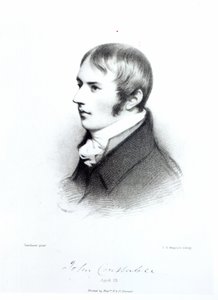 John Constable, a los 20 años, grabado por Thomas Herbert Maguire de Daniel Gardner
