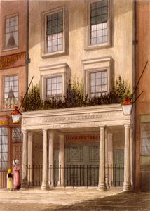 El Teatro Sans Pareil, 1826 de Daniel Havell
