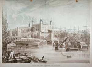 Torre de Londres, 1819 de Daniel Havell