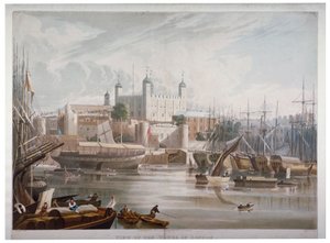 Torre de Londres, 1819 de Daniel Havell