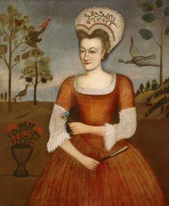 Catharine Hendrickson, c.1770 de Daniel Hendrickson