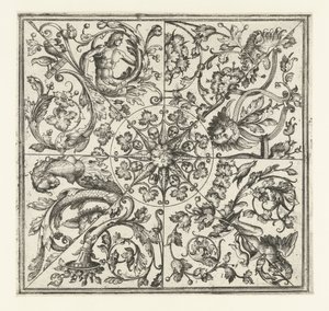 decoración del techo de Daniel Hopfer (I)