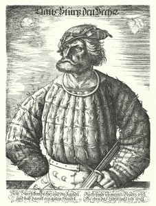 Kunz von der Rosen, bufón de la corte del Emperador del Sacro Imperio Romano Maximiliano I