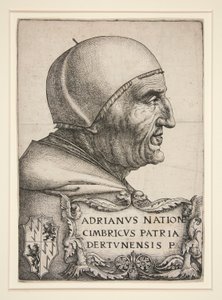 Retrato de Adrien VI (Adrian VI, Papa 1522-1523)
