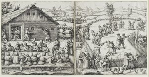 El festival, después de 1520 de Daniel Hopfer