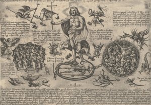 El Cristo triunfante, ca. 1530-36. de Daniel Hopfer